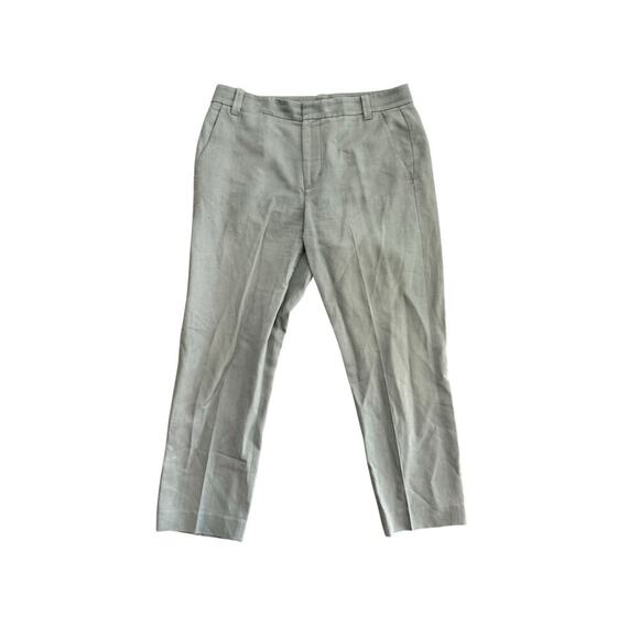 Vince Women's Sage Green Coin Pocket Trousers Dress Pants Size 8 - Picture 1 of 4